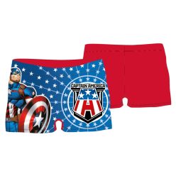 Rächer Jungen Badehose Boxer - rot - 128
