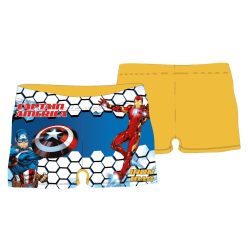 Rächer Jungen Badehose Boxer - gelb - 128