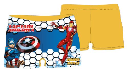 Rächer Jungen Badehose Boxer - gelb - 128