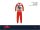 Avengers Kinderpyjama - Jersey Baumwollpyjama - Rot - 110