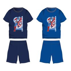   Avengers Baumwoll-Sommer-Set - T-Shirt-Shorts-Set - Mittelblau - 110