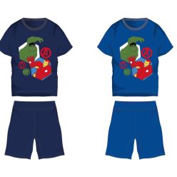   Avengers Baumwoll-Sommer-Set - T-Shirt-Shorts-Set - Mittelblau - 110