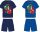 Avengers Baumwoll-Sommer-Set - T-Shirt-Shorts-Set - Mittelblau - 110