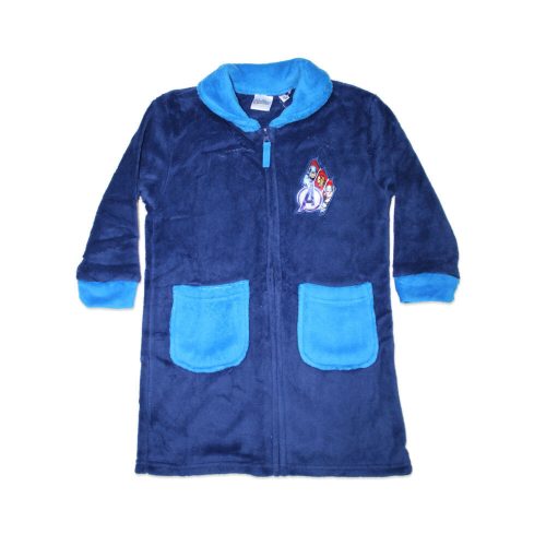 Kinderbademantel - Coral - Die Rächer - dunkelblau - 104
