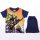 Kurzarm-Baumwollkinderpyjama - Avengers - dunkelblau - 128
