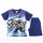 Kurzarm-Baumwollkinderpyjama - Avengers - Ultron - dunkelblau - 104