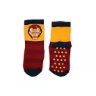 Rutschfeste Kinder-Knöchelsocken - Avengers - Plüsch - gelb-rot - 27-30