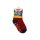 Rutschfeste Kinder-Knöchelsocken - Avengers - Plüsch - gelb-rot - 31-34