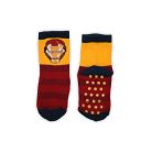 Rutschfeste Kinder-Knöchelsocken - Avengers - Plüsch - gelb-rot - 31-34