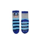 Rutschfeste Kinder-Knöchelsocken - Avengers - Plüsch - grau-blau - 27-30