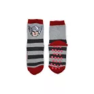 Rutschfeste Kindersocken - Avengers - Vollplüsch - Grau-Rot - 27-30