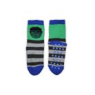 Rutschfeste Kindersocken - Avengers - Vollplüsch - Grün-Grau - 23-26