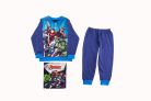 Flannel Children's Pajamas - Avengers - Dark Blue-Blue - 122