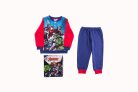 Flannel Children's Pajamas - Avengers - Dark Blue-Red - 122