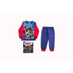   Flannel Children's Pajamas - Avengers - Dark Blue-Red - 122