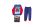 Dicke Baumwoll-Kinderpyjama - Avengers - Dunkelblau-Rot - 110