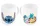 Stitch Keramikbecher mit niedlichem Muster - 330ml