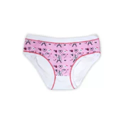 Baumwollmädchenunterhose - Baumwolljersey - bedruckt