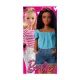 Barbie 100% Baumwoll-Strandhandtuch - 70x140 cm