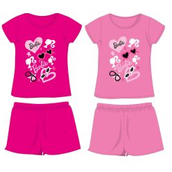   Barbie Baumwoll-Sommerensemble - T-Shirt-Shorts-Set - rosa - 110
