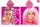 Barbie 100% Baumwollponcho - 55x110 cm