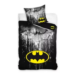 Batman Bettwäsche aus 100% Baumwolle 140x200 + 65x65