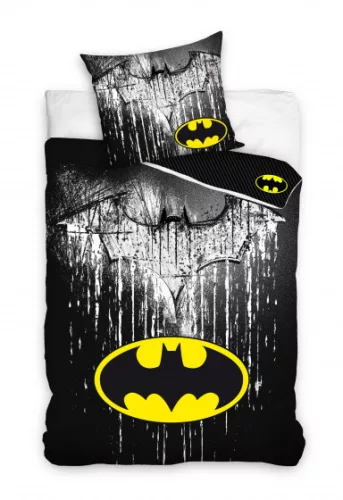 Batman Bettwäsche aus 100% Baumwolle 140x200 + 65x65