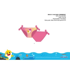 Baby Hai Baby Badeanzug Unterteil für Mädchen - rosa - 92
