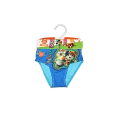 44 Schelmische Katze Badehose für Jungen - Hellblau - 110