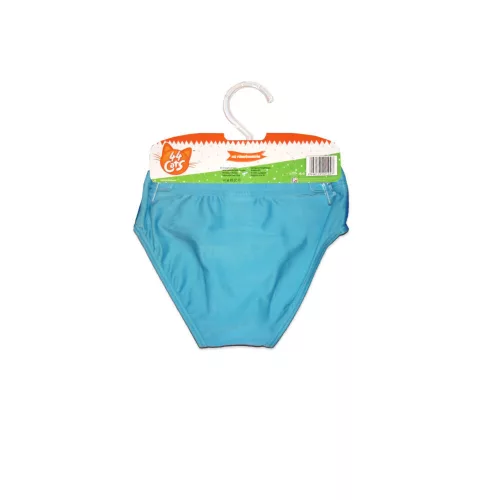 44 Schelmische Katze Badehose für Jungen - Hellblau - 110