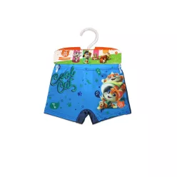 44 Schelmische Katze Boxershorts für Jungen