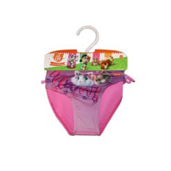 44 Süße Katze Badehose für Mädchen - Rosa - 116