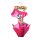 44 Verspielter Katzendruck Trikini für Mädchen - Pink - 110