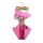 44 Verspielter Katzendruck Trikini für Mädchen - Rosa - 98