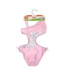 44 Verspielter Katzendruck Trikini für Mädchen - Hellrosa - 98