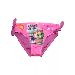   Baby Badeanzug für kleine Mädchen - 44 Kätzchen - lila - 80