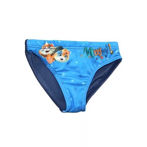 Baby-Badehose für Jungen - 44 Kater - dunkelblau - 86