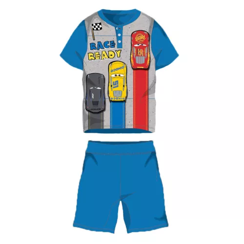 Sommer-Kurzarm-Kinder-Baumwollpyjama - Disney Cars - dunkelblau - 122