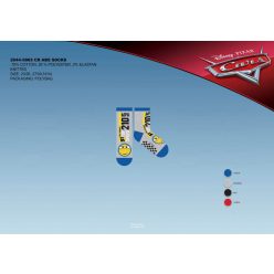   Disney Cars rutschfeste Plüschknöchelsocken für Kinder - Grau-Blau - 27-30