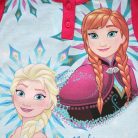 Langer dünner Baumwollkinderpyjama - Die Eiskönigin - mit Anna und Elsa Muster Jersey - pink - 134