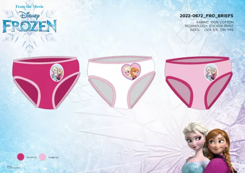 3-teiliges Mädchen Baumwollunterhosen-Set - Disney Frozen