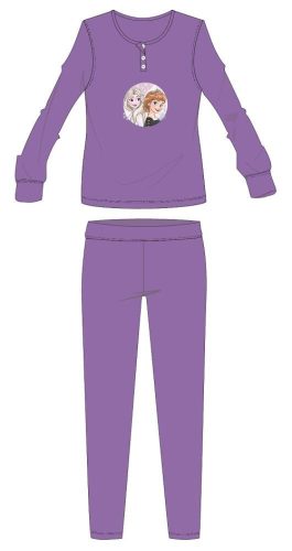 Disney Eiskönigin Flanell-Baumwoll-Pyjama - dickes Winter-Kinder-Pyjama - lila - 122