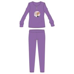   Disney Eiskönigin Flanell-Baumwoll-Pyjama - dickes Winter-Kinder-Pyjama - lila - 128