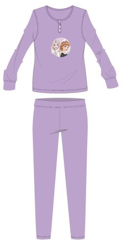 Disney Eiskönigin Flanell-Baumwoll-Pyjama - dickes Winter-Kinder-Pyjama - helllila - 110