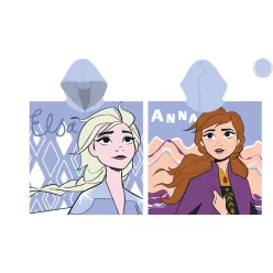 Disney Frozen Schnell trocknender Poncho - 55x110 cm