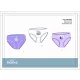 Disney Eiskönigin Mädchenunterhose - 3er-Pack Baumwollunterhose - 122-128