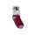 Rutschfeste Kindersocken - Die Eiskönigin - Vollplüsch - Elsa Muster - Bordeaux-Lila - 27-30