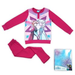 Winter Baumwoll Kinderpyjama - Die Eiskönigin - pink - 98