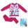 Winter Baumwoll Kinderpyjama - Die Eiskönigin - pink - 98