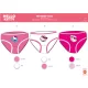 Hello Kitty Mädchenunterhose - 3er-Pack Baumwollunterhose - 98-104